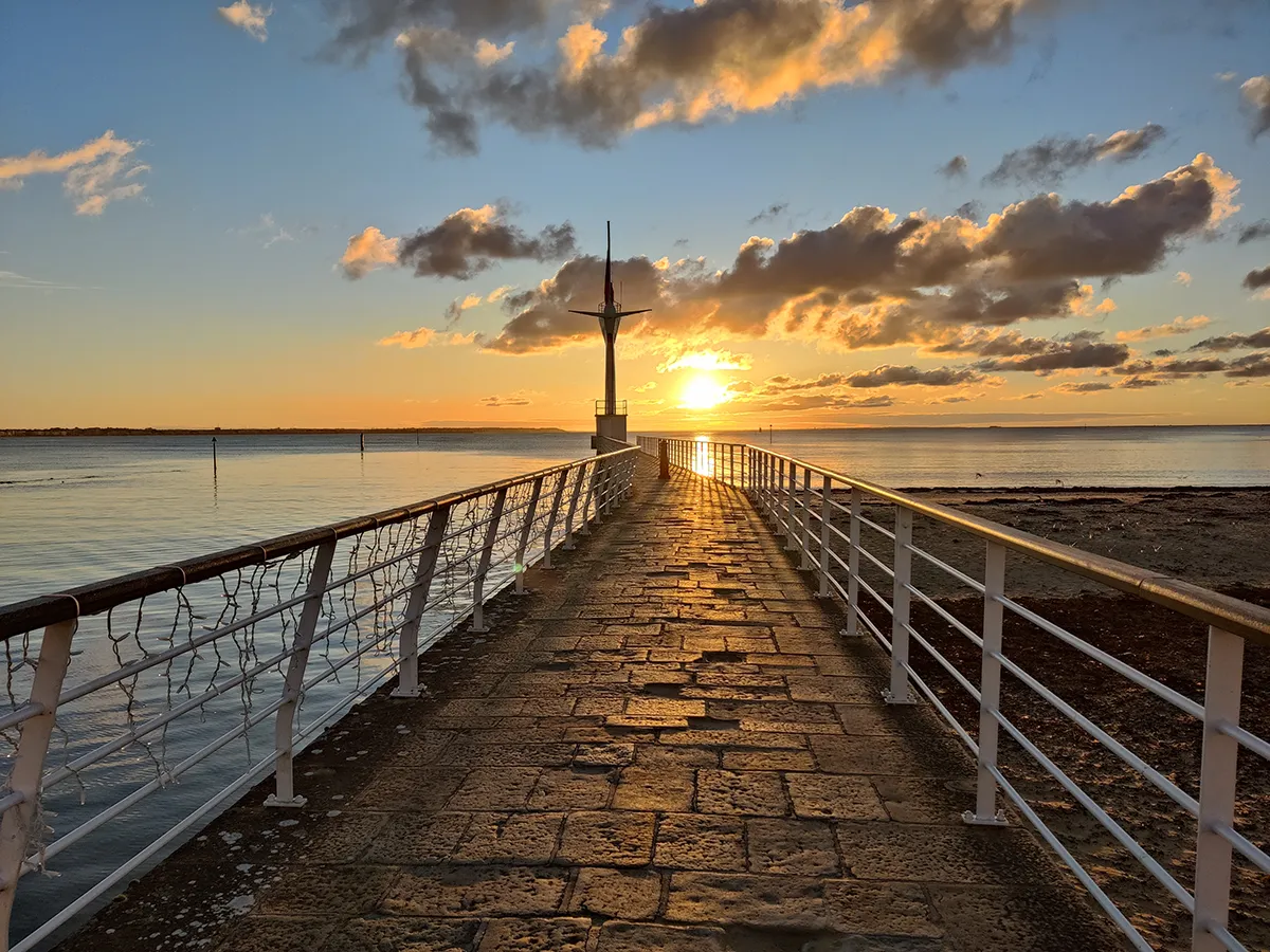 Hotel Casa Cosy lever soleil phare le pouliguen